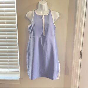 Sage Collective Women's Active Dress with Inner Short /Light Blue